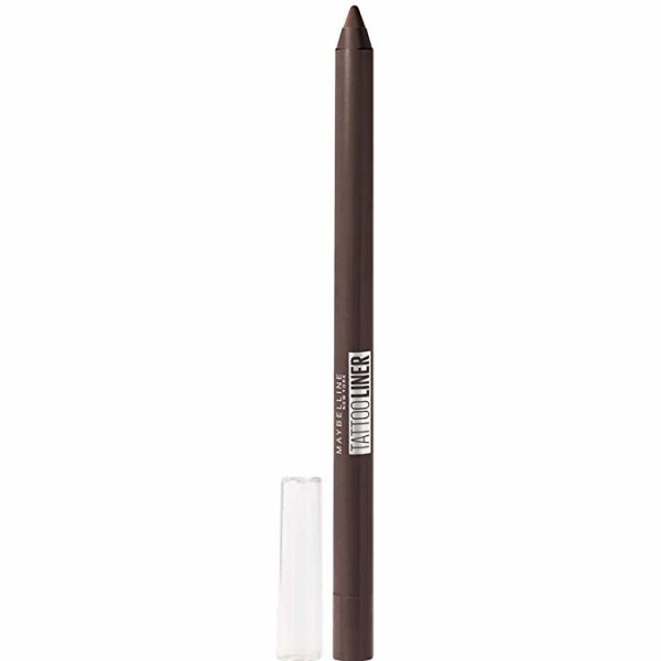 Гелевый карандаш для век Maybelline New York "Tattoo Liner" (оттенок 910, коричневый)
