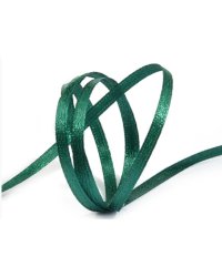 Лента атласная "Ideal", 1/8", 3 мм (цвет: 3045, изумрудный), 100 м