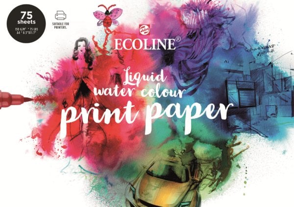 Альбом для рисования. Royal Talens. Ecoline Printer Paper, 75 листов
