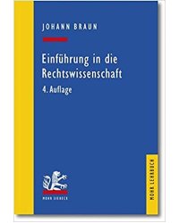 Einfuehrung in die Rechtswissenschaft