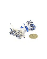 Тычинки для искусственных цветов, 80 штук, цвет: синий (арт. MG ST215-03)