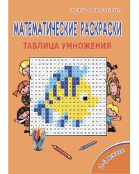 Математические раскраски. 2-3 классы. Таблица умножения