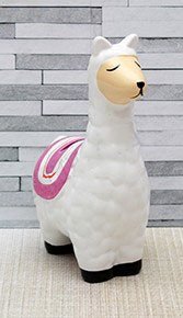 Копилка "Милая лама", 18х14 см