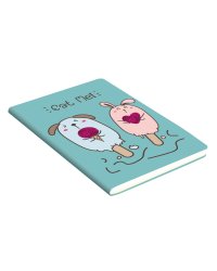 Блокнот для записей. Get Glitter! Съешь меня", В6, 80 листов, линия
