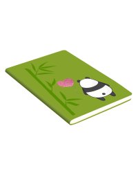 Блокнот для записей. Get Glitter! Панда с шариком, В6, 80 листов, линия