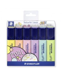 Текстовыделители "Textsurfer Classic", 1-5 мм, 6 пастельных цветов