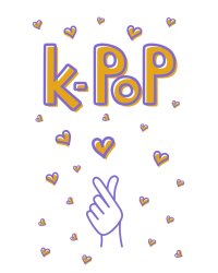 Блокнот. K-POP, белый