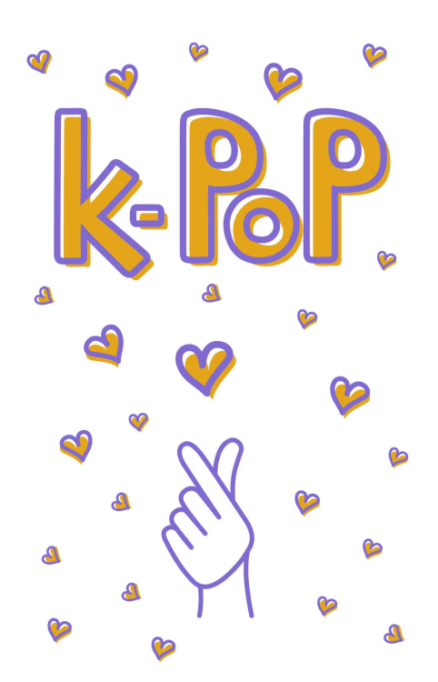 Блокнот. K-POP, белый