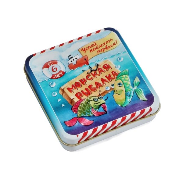 Игра настольная карточная "Морская рыбалка"