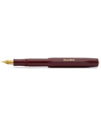Ручка перьевая Kaweco "Classic Sport", бордовая, F 0,7 мм