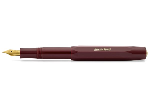 Ручка перьевая Kaweco "Classic Sport", бордовая, F 0,7 мм