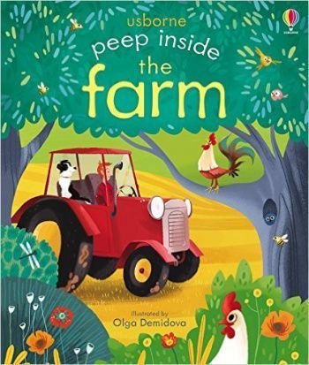 Peep Inside Usborne Peep Inside Farm. Board Book