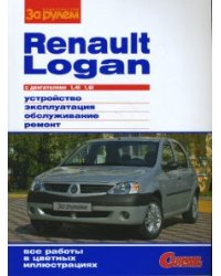 RENAULT LOGAN с двигателями 1,4i; 1,6i. Устройство, эксплуатация, обслуживание, ремонт