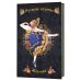 Обложка книги «Блокнот. Русские сезоны. Жостово (черный фон с синей балериной)», ISBN 9785001411628