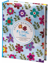 Фотоальбом BRAUBERG на 200 фото, Цветочки (391119)