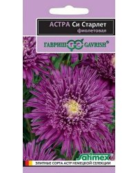 Семена. Астра "Си Старлет", фиолетовая (вес: 0,1 г)