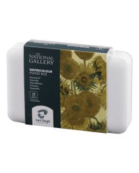 Набор акварельных красок "Van Gogh", 12 кювет, пластиковый короб