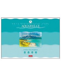 Альбом для рисования акварелью "Горное озеро", А4, 20 л