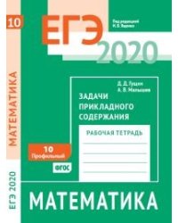 ЕГЭ 2020. Математика. Задачи прикладного содержания. Задача 10. (профильный уровень). Рабочая тетрадь. ФГОС