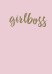 Блокнот. Girlboss