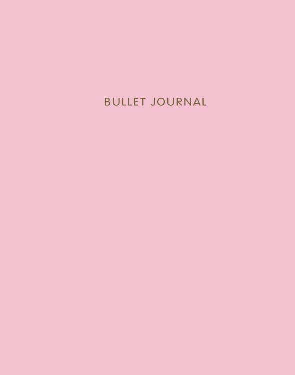 Блокнот в точку. Bullet Journal, 120 страниц, розовый