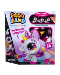 Игрушка интерактивная "РобоЛайф. Единорог", с аксессуаром, 30х28х5,5 см