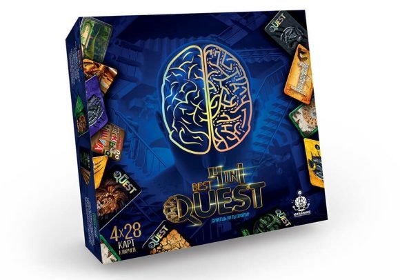 Обложка книги «Карточная квест-игра 4 в 1 "Best Quest"»