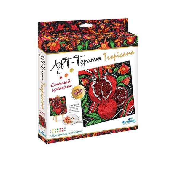 Арт-терапия. Алмазные узоры. Спелый гранат
