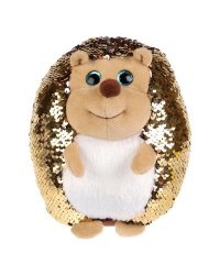 Игрушка мягкая "Ёжик блестящий", 19 см