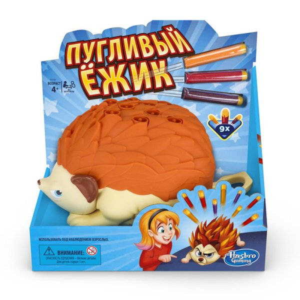 Игра настольная "Пугливый ежик"
