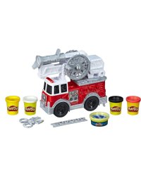 Игровой набор с массой для лепки. Пожарная машина