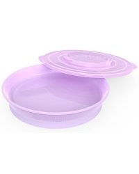 Тарелка "Twistshake", цвет: пастельный фиолетовый (Pastel Purple)