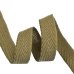 Тесьма киперная, 15 мм x 50 м, цвет: хаки