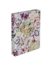 Тетрадь со сменным блоком "Floristic Collection", 120 листов, клетка