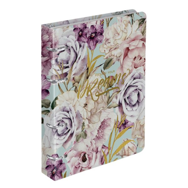 Тетрадь со сменным блоком "Floristic Collection", 120 листов, клетка