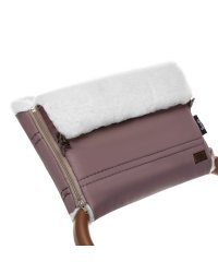 Муфта меховая для коляски Nuovita "Alpino Bianco", цвет: капучино, арт: NUO_mALPB