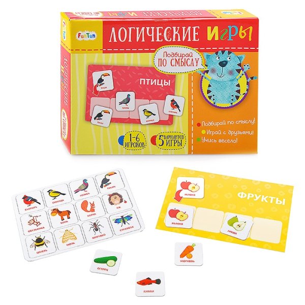 Настольная игра. Подбирай по смыслу