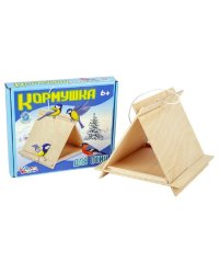 Кормушка для птиц (зимний рисунок)