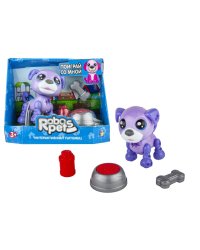 Интерактивная игрушка Robo Pets. Озорной щенок, фиолетовый