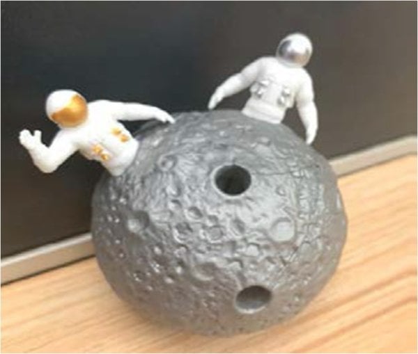 Игрушка-антистресс. Тянучка "Астронавты на луне", 5,5 см
