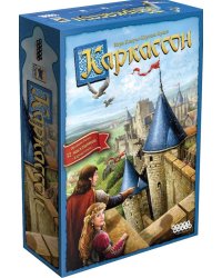 Настольная игра. Каркассон. Базовая, новая версия