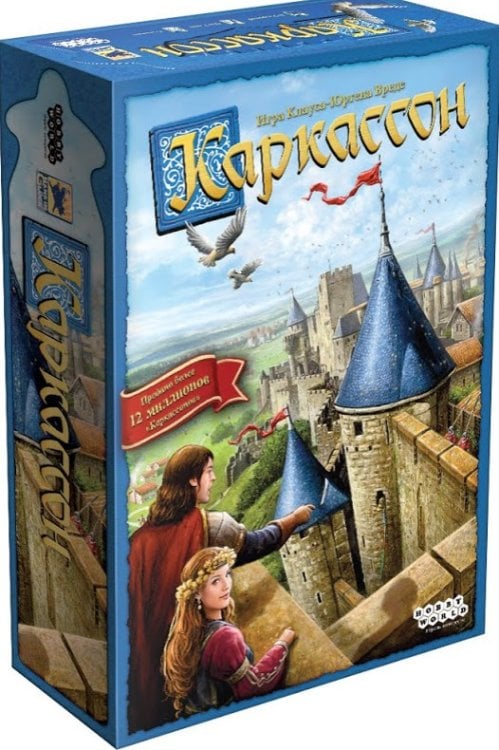 Настольная игра. Каркассон. Базовая, новая версия