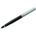 Ручка-роллер "Jotter Black Chrome", черная, 0,8 мм