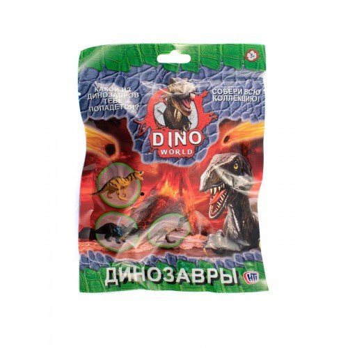 Обложка книги «Фигурка динозавра Dino World, 12 см»