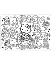 Коврик-раскраска, маленький. Hello Kitty