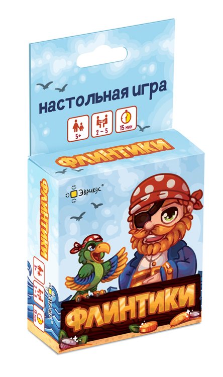 Обложка книги «Игра настольная "Флинтики", арт. BG-12028»