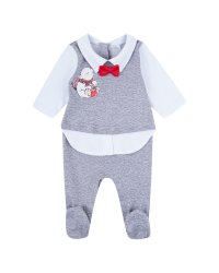 Комбинезон Leader kids "Новый год" (цвет: серый, рост 68 см)