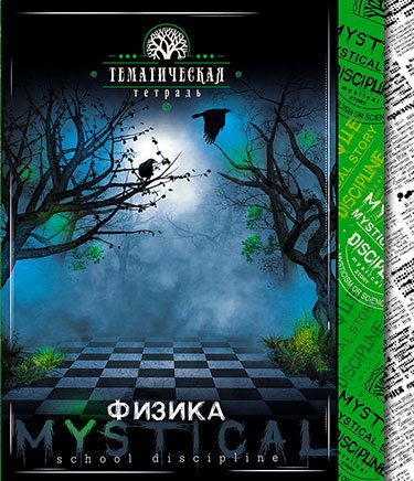 Тетрадь "Мистика. Физика", А5, 48 листов, клетка