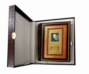 Обложка книги «История государства Российского (кожаный переплет ручной работы К101БЗУ, золотой обрез)» — Карамзин Николай Михайлович, ISBN 9785521156511