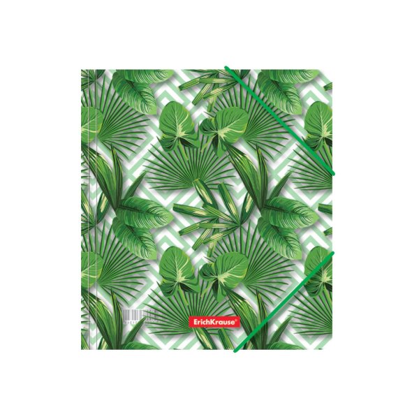 Папка для тетрадей на резинках "Tropical Leaves", A5+